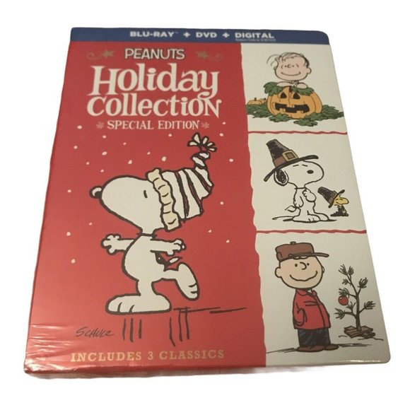 Peanuts Media Peanuts Holiday Collection Charlie Brown Dvd New